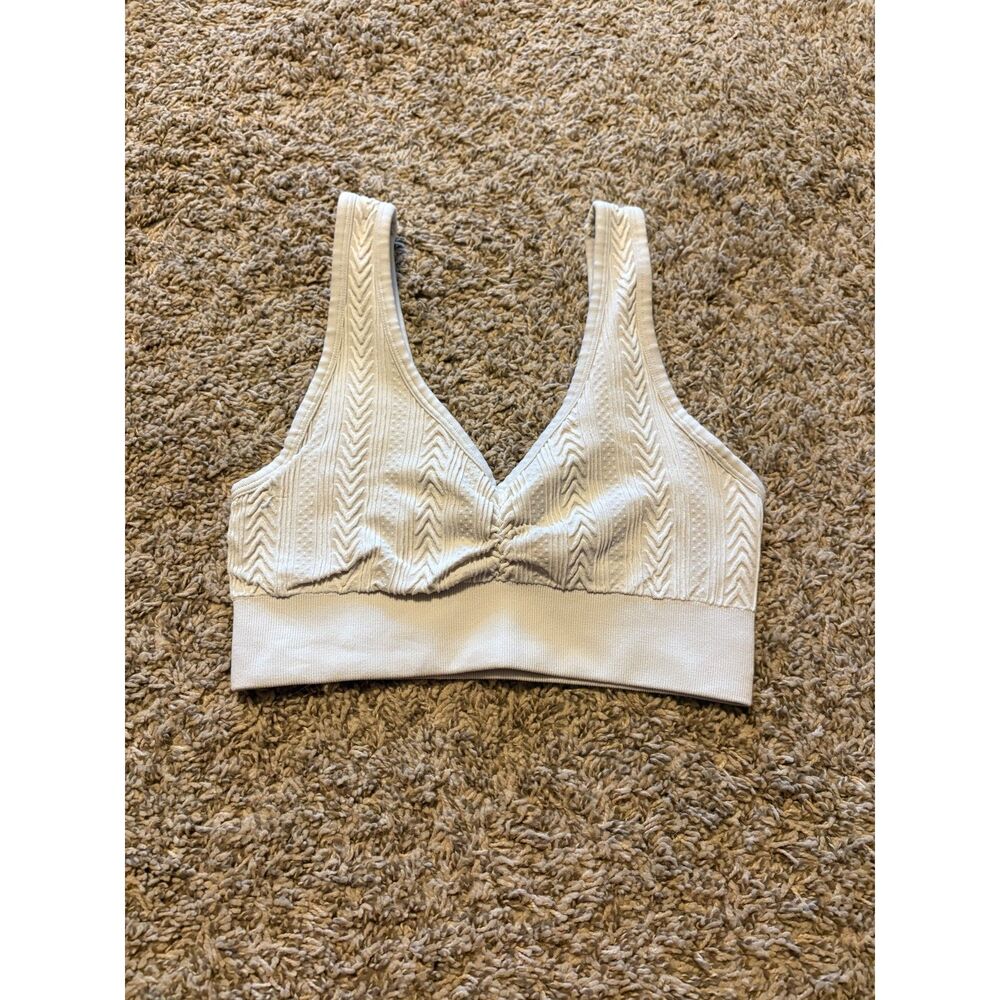 Aerie textured seamless sports bra bralette
